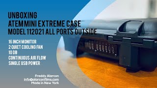 UNBOXING ATEM MINI EXTREME CASE M112021 OUTSIDE PORTS [upl. by Bekah]