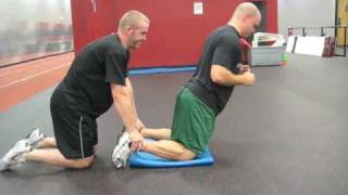 Hockey Training Partner Eccentric Hamstring Curl [upl. by Sophronia738]