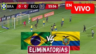 🔴 Brasil vs Ecuador EN VIVO  Eliminatorias [upl. by Tansy]