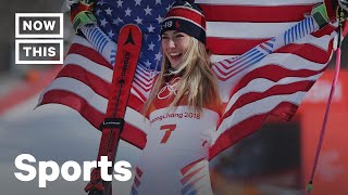 The Genesis of Mikaela Shiffrin US Alpine Skier amp Olympic Gold Medalist  NowThis [upl. by Rabaj]