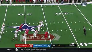 Greatest High School Football Finish North Shore wins 2018 6A Texas High School State Championship [upl. by Yolande]