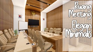 Desain Ruang Meeting Minimalis [upl. by Ecirtal379]