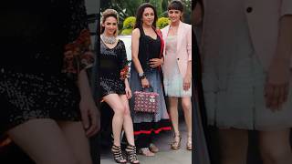 Legendary Hema Malini with her beautiful daughters song Lata Mangeshkar shortvideo [upl. by Ettesil]