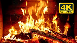 🔥 Cozy Fireplace 4K 12 HOURS Fireplace with Crackling Fire Sounds Fireplace video for TV 4K [upl. by Romo214]