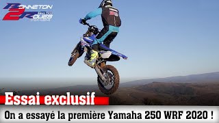 Essai enduro exclusif  On a essayé la première Yamaha 250 WRF 2020 [upl. by Ylime]