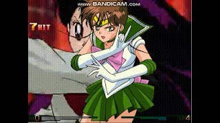 mugen  Sailor MarsJadeite vs RubeusSailor Jupiter [upl. by Rosenblast133]