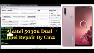 Alcatel 5030u Dual Imei Repair By Cm2 By Saaya Gsm  Alcatel All SPD cpu Dual Imei Repair [upl. by Lizette]