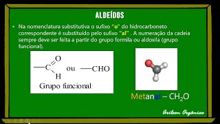 Aula sobre Aldeídos [upl. by Llessur]