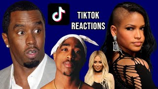 Diddy The Teflon Don  Can Cassie Make It Stick  tiktokreaction pdiddy cassie [upl. by Scrivens]