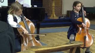 Vivaldi Double Concerto for two celli at the North London Festival [upl. by Notluf514]