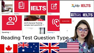 IELTS General Training Full Test Pattern  Question Type  Skilled Work Visa Test [upl. by Liederman]