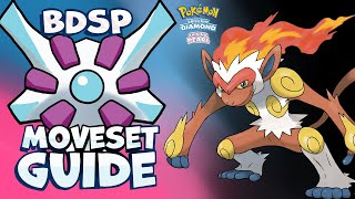 How to use INFERNAPE INFERNAPE Moveset Guide Pokemon Brilliant Diamond and Shining Pearl [upl. by Rialb]