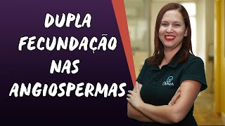 Dupla Fecundação nas Angiospermas  Brasil Escola [upl. by Kailey]