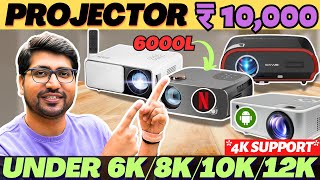 Best Projector Under 10000🔥Best Android Projectors 2024🔥Best Projector For Home Theatre🔥4K Projector [upl. by Kristianson]