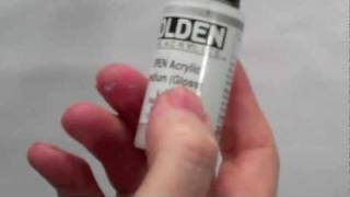 Acrylic Mediums  How to use Acrylic Glazing Liquid and Mediums Part 3 [upl. by Chase]