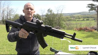 Petit test sympa du Crosman AK1 Full auto [upl. by Unity]