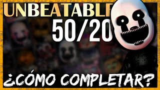 GUÍA COMPLETA para Completar el MODO 5020  Ultimate Custom Night [upl. by Suivatnod265]