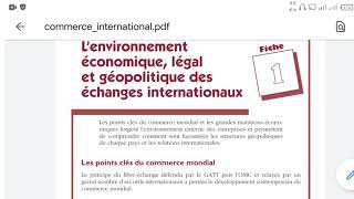 Résumé sur lenvironnement international [upl. by Egres542]