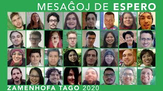 Mesaĝoj de Espero  Zamenhofa Tago 2020 [upl. by Nika]