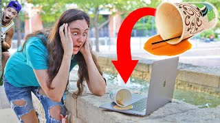 Spilling Coffee On Macbooks [upl. by Tunk]