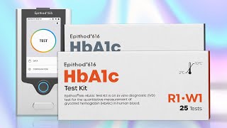 Epithod616 HbA1c Test Quick Guide Single Mode  ver 2 [upl. by Uzial]