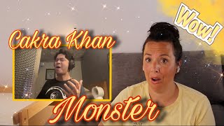 REACTING To Cakra Khan  Monster James Blunt  NEVER HERAD THIS SONG BEFOR 😱😍 [upl. by Arrotal413]