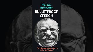 Theodore Roosevelt FINISHES Speech After Being SHOT [upl. by Alrich]