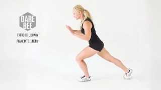 Exercise Library Planks Into Lunges [upl. by Hannan]