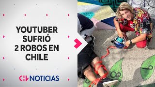 Fabio Wibmer reveló videos de las dos veces que sufrió robos en Chile  CHV Noticias [upl. by Eolanda334]