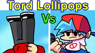 Friday Night Funkin  VS Tord Expanded Lollipops Song FNF Mod Eddsworld Tords Worst Nightmare [upl. by Nodyroc955]