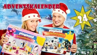 PLAYMOBIL Adventskalender quotPolizeieinsatz im Juweliergeschäftquot und quotAnkleidespaßquot  Benmasterful [upl. by Geoffrey836]