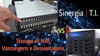 Storage vs NAS Vantangens e Desvantagens  Tirem suas próprias conclusões [upl. by Aihsercal]