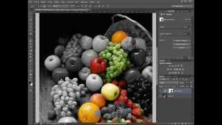 TUTO PHOTOSHOP CALQUE DE REGLAGE NOIR ET BLANC [upl. by Aremus]