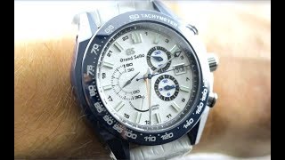 Grand Seiko Spring Drive Nissan GTR 50th Anniversary SBGC229 Seiko Watch Review [upl. by Enoitna]