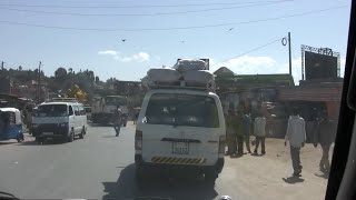 Ethiopia Dire Dawa  Harar Front view mini BUS Jan 2012 [upl. by Fanechka]