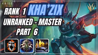 Rank 1 Khazix How to climb out of Platinum Elo  Unranked to Master  Kaido w Commentary [upl. by Medwin758]