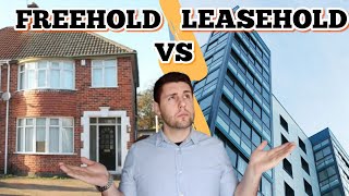 Freehold vs Leasehold property in the UK [upl. by Llevol]