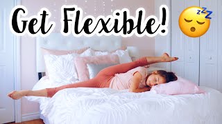 Do this Every Night to get Flexible in your Sleep Bed Flexibility Stretches [upl. by Esidnac130]