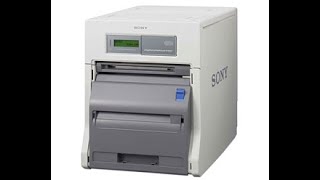 Sony UPDR200 Digital Photo Thermal Printer  Windows 7 Driver [upl. by Svend]