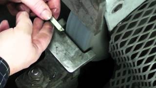 Grinding HSS Lathe Tools  Part 1 Grinding a RH Tool [upl. by Elletnwahs]