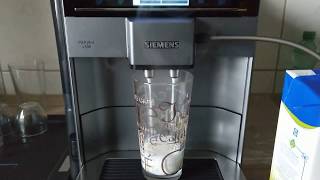 Siemens EQ 6 Plus S100 Cappuccino  Siemens EQ 6 Plus S100 test  Siemens Kaffeevollautomat [upl. by Dyrraj]