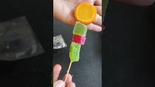 Colourful jelly lollipop🍬🍭youtubeshorts popsicle asmr trending viralvideos shorts [upl. by Fanny]