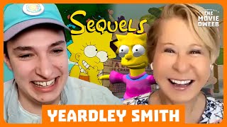 Yeardley Smith Updates On The Simpsons Movie 2 And Hit amp Run Sequel 🚗  The Movie Dweeb [upl. by Colin]