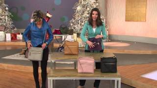 Tignanello Glove Leather Pretty Pockets Large Crossbody with Shawn Killinger [upl. by Aidne]