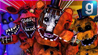 Gmod FNAF  Review  Brand New Advanced Withered Animatronic Ragdolls [upl. by Trilby836]