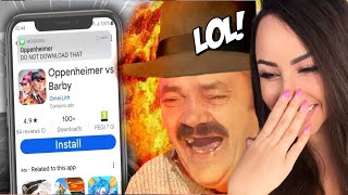 I played the WORST RIPOFF GAMES on Play Store 😂  Bunnymon REACTS [upl. by Kcire]