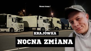 Krajówka na start  nocą praca w transporcie Spanie ponad normę  zmęczenie od razu z wyjazdu [upl. by Pitt866]