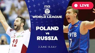 Poland v Russia  Group 1 2017 FIVB Volleyball World League [upl. by Id]