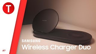 Déballage Samsung Wireless Charger Duo  Tech Review 7  FR [upl. by Ahsienat]