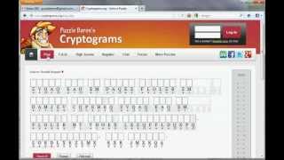 Cryptogram solved in 15 seconds [upl. by Fen]